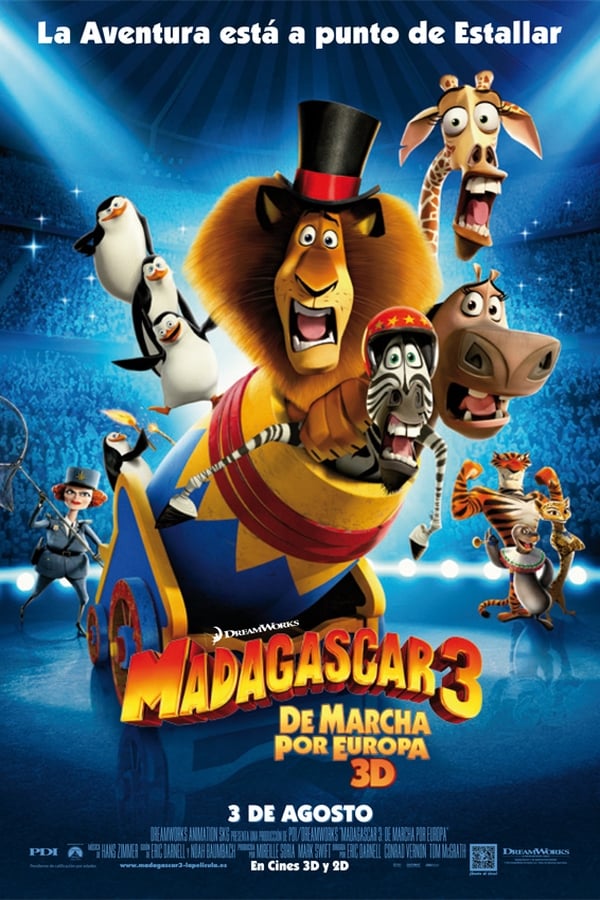 |ES| Madagascar 3: De marcha por Europa